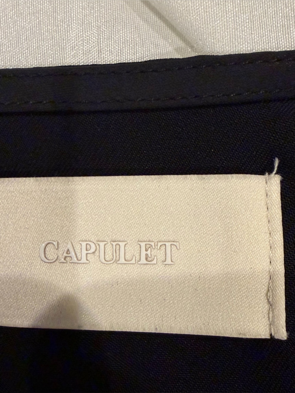 CAPULET Cami-Like Twist Front Black Women's Top Size XS - Picture 3 of 8